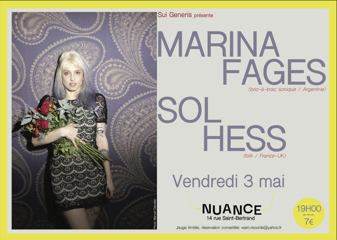 Showcase, concert, Toulouse, Marina Fages, Sol Hess